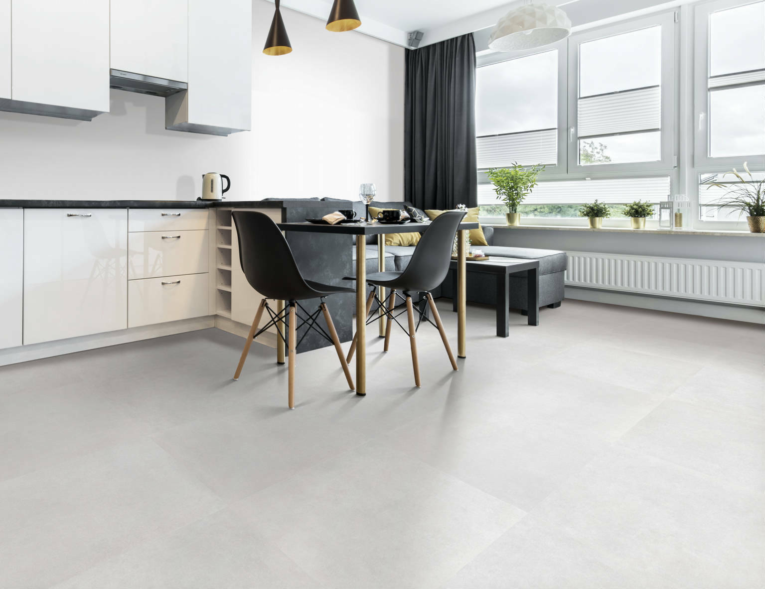 Πλακάκι Δαπέδου KEROS BETON GRIS 60X60