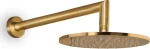Eurorama Eletta Chester Κεφαλή Ντουζ με Βραχίονα Brushed Gold