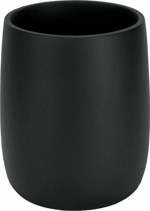 Ποτήρι Μπάνιου Bonny 8035 8,5x10cm Black Kleine Wolke Πολυρεσίνη