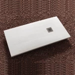 Tema Art Stone Ντουζιέρα 100x80cm Beige