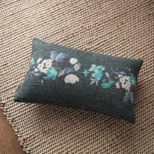 Gofis Home Διακοσμητική Μαξιλαροθήκη 30x45 Lisbeth Pine Green 592/ 18