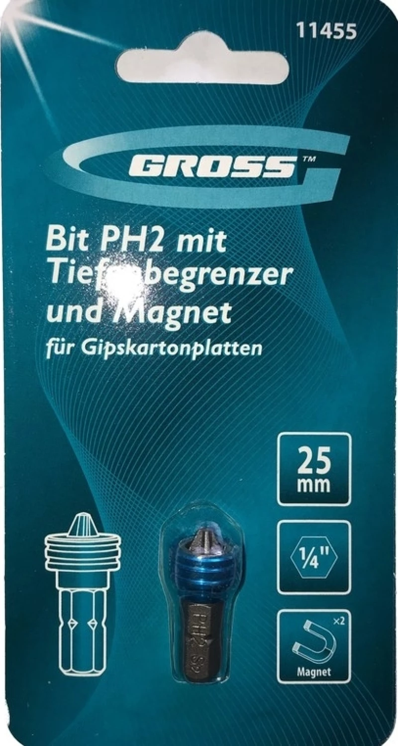 Gross Μύτη PH2 x 25mm 05711125