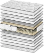 Orion Strom Στρώμα 012 Star Plus Ημίδιπλο 110x190cm