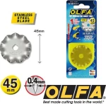 OLFA WAB45-1 Ανταλλακτική λεπίδα ζικ ζακ Φ45mm 1τεμ