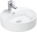 Creavit Mina Επικαθήμενος Νιπτήρας Πορσελάνης 45x45cm Λευκός