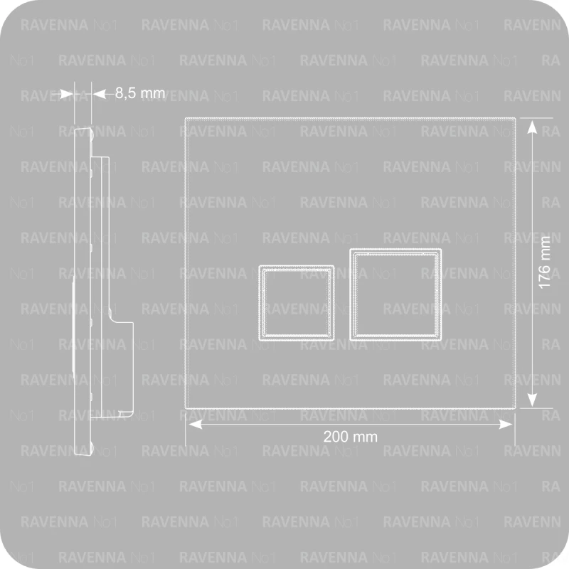 Siamp Πλακέτα Χειρισμού Black 111983