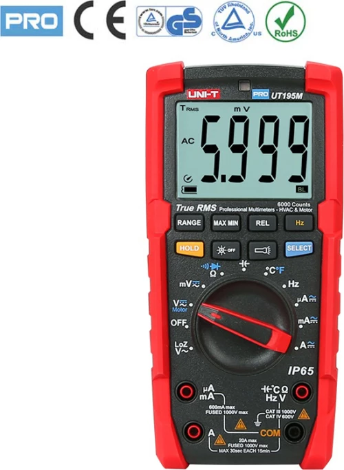 Uni-T Ψηφιακό Πολύμετρο UT1000195M