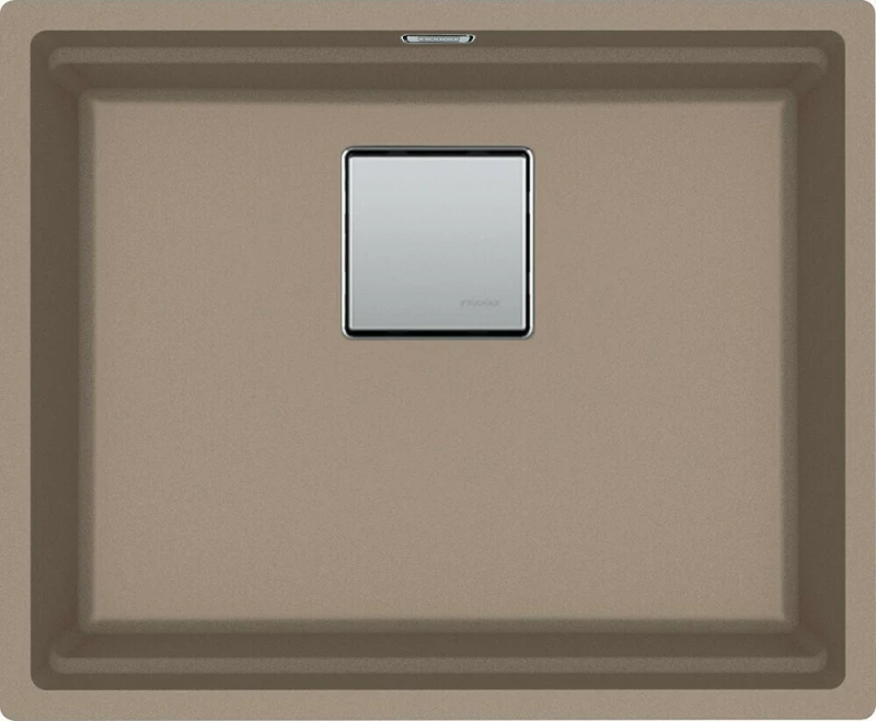Franke Kubus 2 Kng 110-52 Υποκαθήμενος Νεροχύτης 56x46cm Oyster