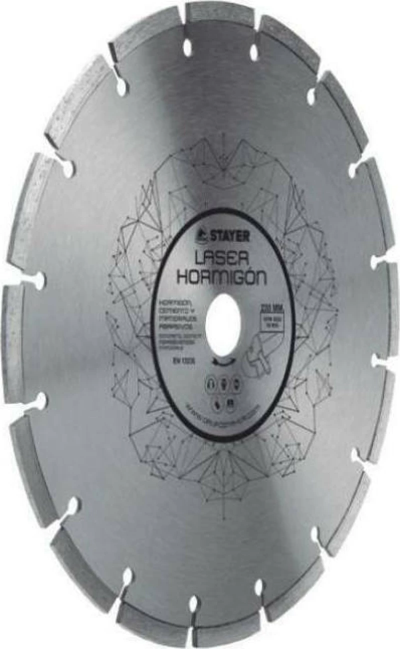 Διαμαντόδισκος LASER HORMIGON H7 Stayer Μέγεθος: - ø 180 x 22.2, H7