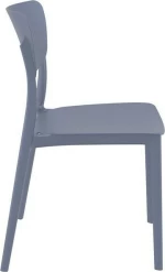 Καρέκλα Πολυπροπυλενίου Monna 127 Dark Grey