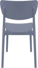Καρέκλα Πολυπροπυλενίου Monna 127 Dark Grey