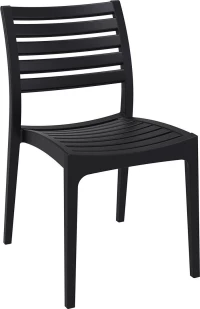 Καρέκλα Πολυπροπυλενίου Ares Black