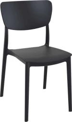 Καρέκλα Πολυπροπυλενίου Monna 127 Black
