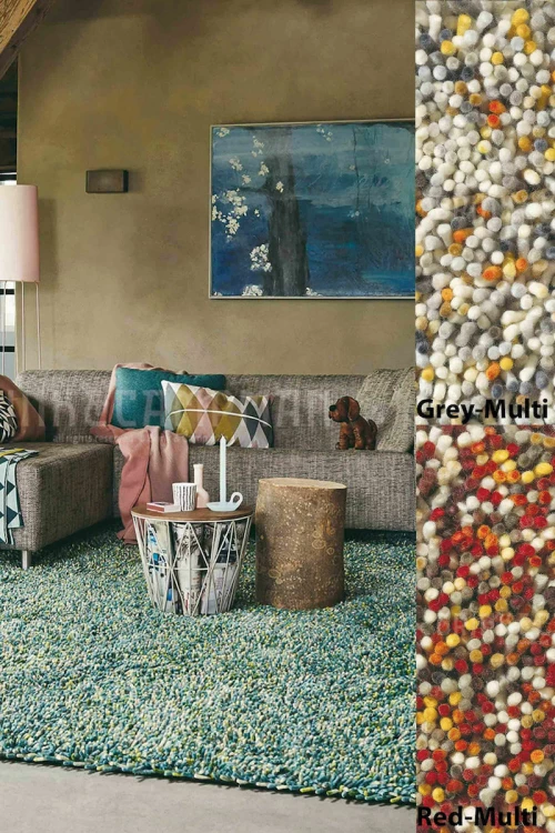 Χαλί Rocks Multi 70213 Grey - Multi Brink & Campman 200X300cm