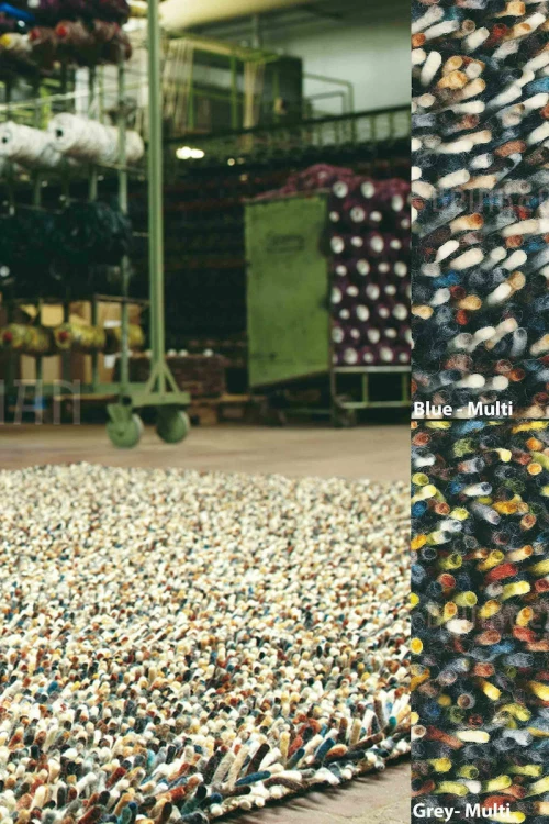 Χαλί Rocks Mix 70405 Blue - Multi Brink & Campman 200X300cm