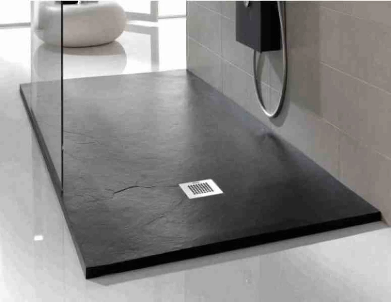 Karag Pietra Ντουζιέρα 70x140cm Cemento