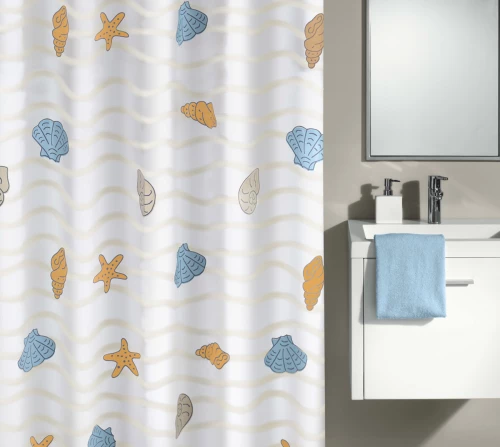 Kleine Wolke Κουρτίνα Μπάνιου 180x200 Beach