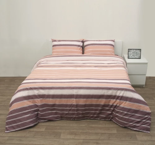 Viopros Σετ Σεντόνια Υπέρδιπλα με Λάστιχο 160x200x25 Άντριαν Σάπιο Μήλο