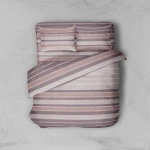 Viopros Σετ Σεντόνια Υπέρδιπλα με Λάστιχο 160x200x25 Άντριαν Σάπιο Μήλο