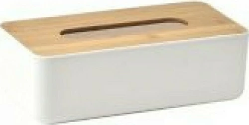 Eurocasa Θήκη για Χαρτομάντηλα 6724 Λευκό