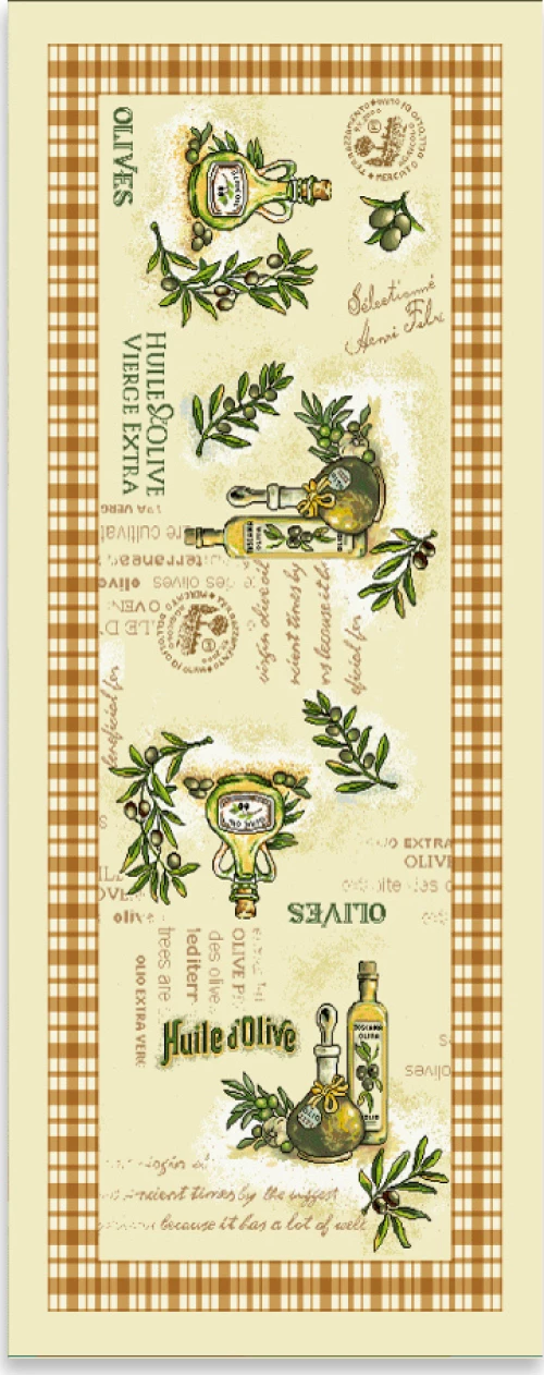 Runner 47X140 Στόφα Ταπισερί Vassiliadis Olivar