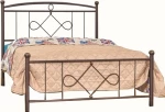 No22 Κρεβάτι Διπλό Μεταλλικό 140x190cm