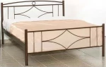 No17 Κρεβάτι Διπλό Μεταλλικό 150x200cm