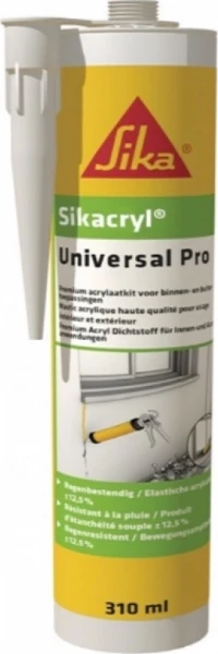Sika Sikacryl Universal Pro Ακρυλικό Σφραγιστικό Λευκό 592035 310ml