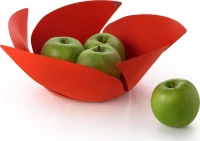 Alessi Φρουτιέρα Μεταλλική Twist Again OD02/29 Κόκκινο 29x11.6cm