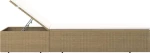 Ξαπλώστρα Rattan 310147 198x60x30cm