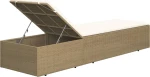 Ξαπλώστρα Rattan 310147 198x60x30cm