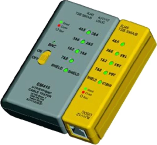 EM-416 Tester Καλωδίων Δικτύου