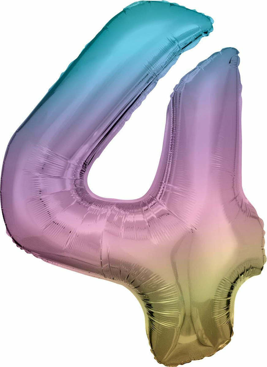 Φοιλ Σχήμα Νούμερο 4 Pastel Rainbow