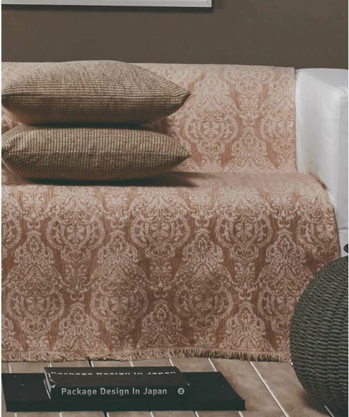 Kentia Ριχτάρι Τετραθέσιου Καναπέ Vienna 180x340 18 Ecru - Salmone Pink