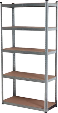 Bormann Ραφιέρα Γαλβανιζέ Με 5 Ράφια Mdf Bsr1900 (023340)