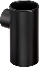 Verdi Lamda 3011505 Ποτηροθήκη Επιτοίχια Μεταλλική Black Matt