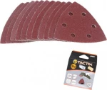 Tactix Τρίγωνα Velcro Πατόχαρτα 446403 K120 93x93mm 10τμχ