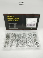 Tradesor Metric Nuts 500 Pcs 678962