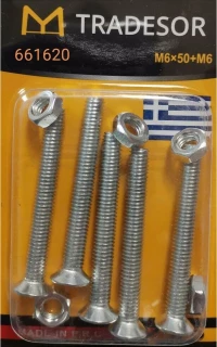 Σετ Βίδες 6x50mm 661620