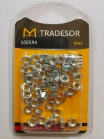 Tradesor Σετ Παξιμάδια 5mm 658594