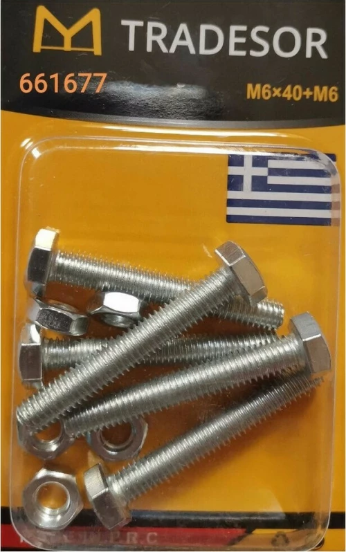 Σετ Βίδες 6x40mm 661677