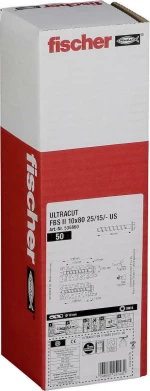 Fischer Ultracut Fbs Ii 10x80 25/15/- Us 50pcs 536860