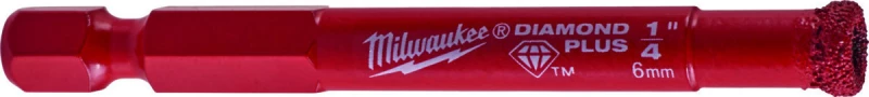 Milwaukee Ποτηροτρύπανο Διαμαντέ 6mm 1τμχ 49560505