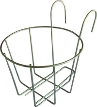 Viosarp Γλαστροθήκη Γαλβανιζέ Ασημί 18,5cm