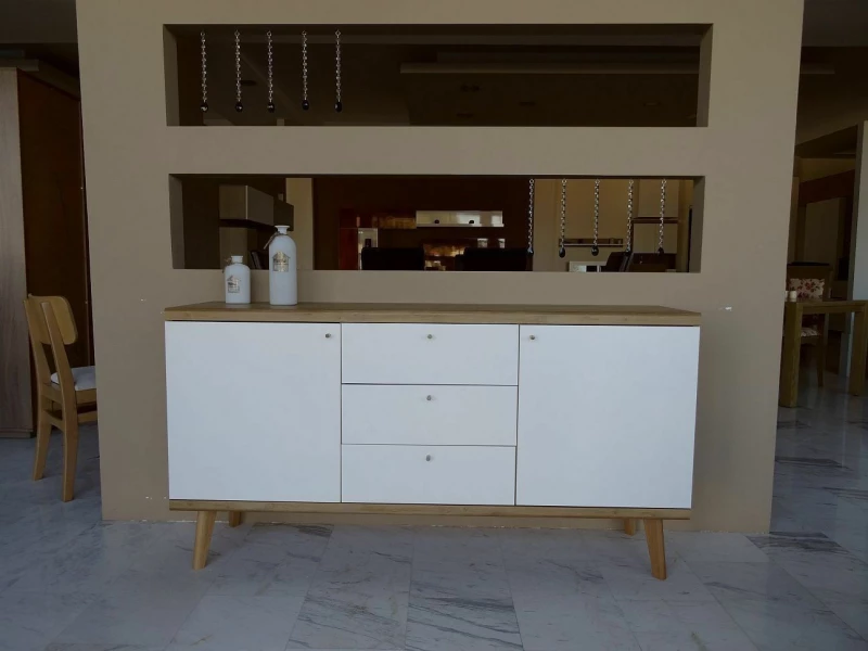Μπουφές Λευκό / Riviera 160x40x83cm