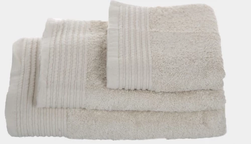 Σετ Πετσέτες 3 Τεμαχίων Anesis Beige