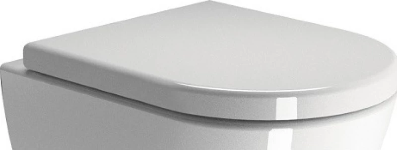 GSI Norm Καπάκι Λεκάνης Soft Close από Βακελίτη 51x37cm Λευκό