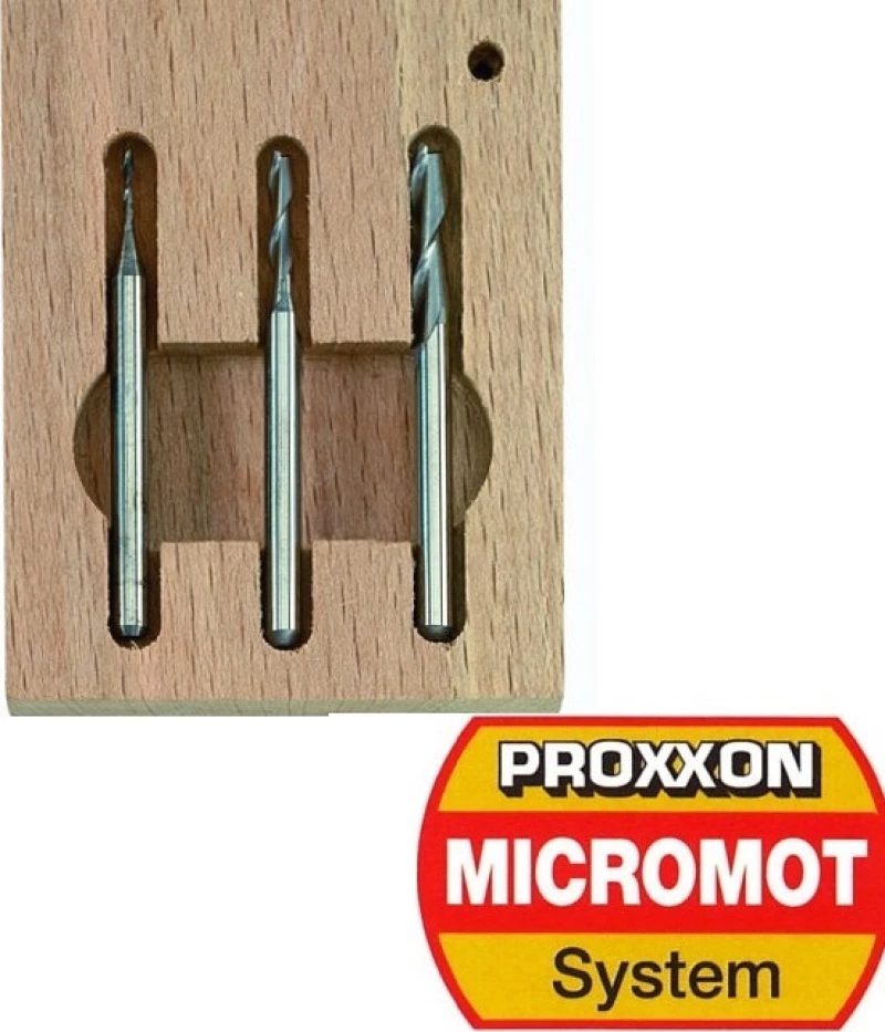 Proxxon Κοπτικά Φρέζας Βολφραμίου 27116 3τμχ