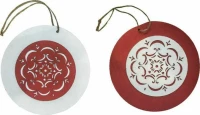 XMASfest Στολίδι Μπάλα από Ξύλο 1τμχ