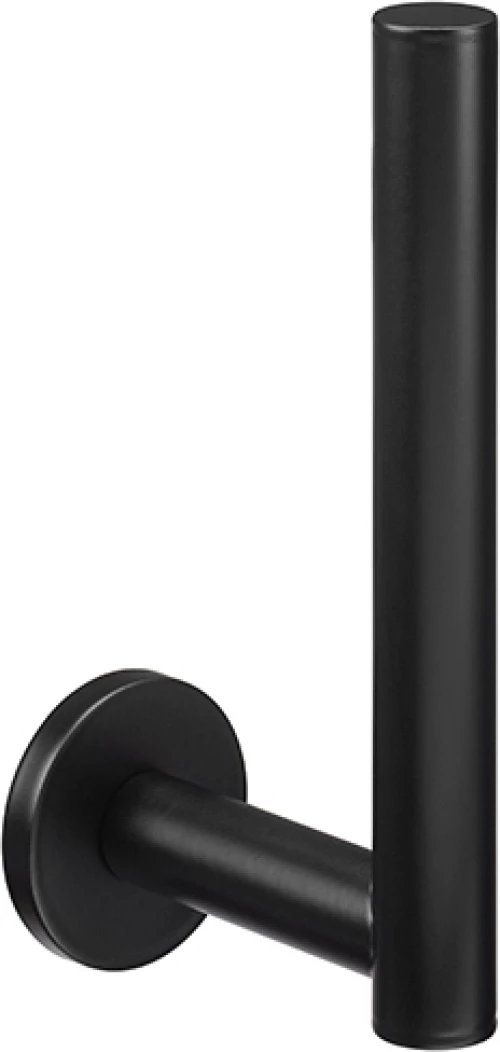 Verdi Omicron 3025405 Χαρτοθήκη Επιτοίχια Μεταλλική Black Matt